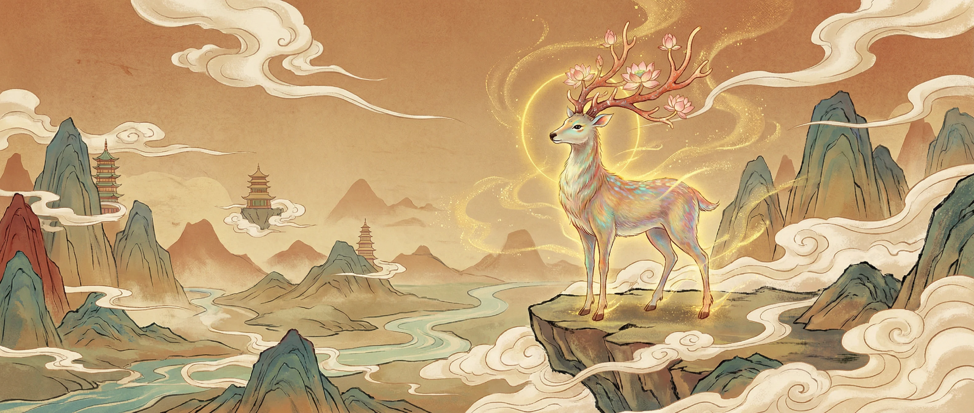 九色鹿 - 九色 东方神话动漫世界